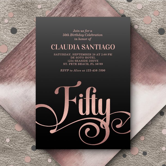 Invitación 50.ª escritura moderna (Subido por el creador)