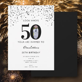Invitación 50.ª fiesta de cumpleaños, 50 fotos modernas