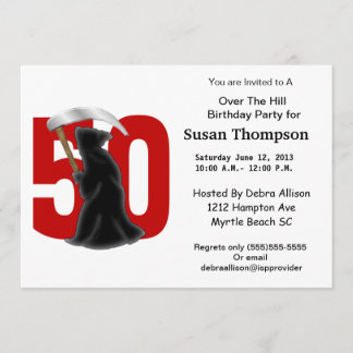 Invitación 50.ª Funny Grim Reaper
