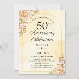 Invitación 50.º Aniversario Boda