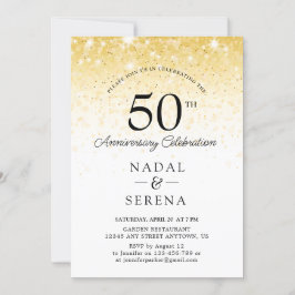 Invitación 50.º Aniversario Boda