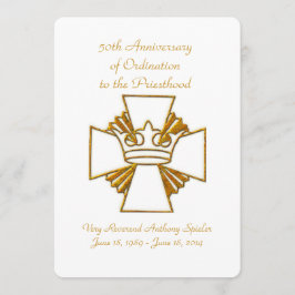 Invitación 50.º Aniversario de la Ordenación de los Sacerdote