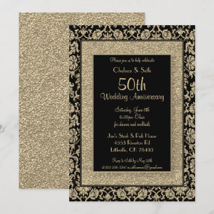 Invitación 50.º Aniversario del Boda de Oro