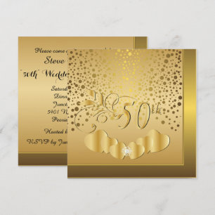 Invitación 50.º Aniversario del Boda de Oro