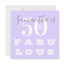 50.º cumpleaños 50 fabulosa fiesta de cumpleaños p