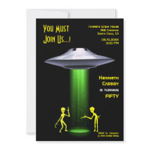 50.º cumpleaños 👽 Fiesta de secuestro de extranje