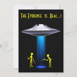 Invitación 50.º cumpleaños 👽 Fiesta de secuestro de extranje