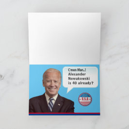 Invitación 50 Aniversario de la Casa Blanca Biden Mens Divert