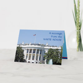 Invitación 50 Aniversario de la Casa Blanca Biden Mens Divert