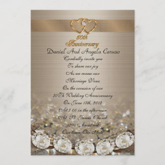 Invitación 50 Aniversario de la renovación de la promesa Invi