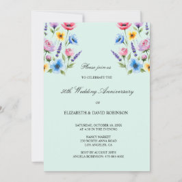 Invitación 50° aniversario del boda