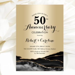 Invitación 50 Aniversario del Negro de Oro