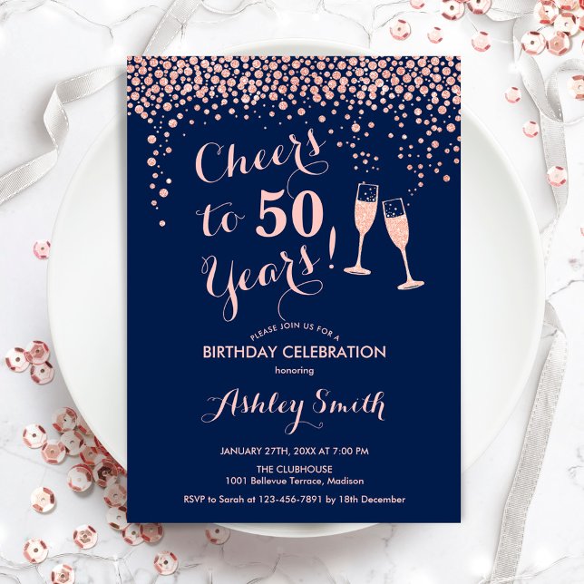 Invitación 50 Aniversario - Saludos A La Marina De Oro De 50  (Subido por el creador)