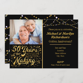 Invitación 50 años en la elaboración - Aniversario de Oro