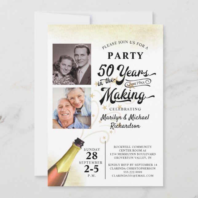 INVITACIÓN 50 AÑOS RETROCESIVOS EN LA FOTO (Anverso)