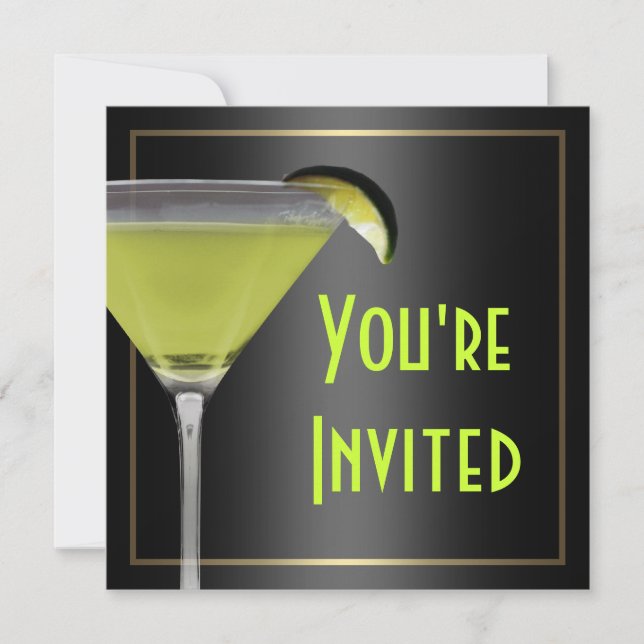 Invitación 50.o Fiesta de cumpleaños (Anverso)