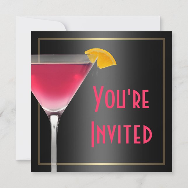 Invitación 50.o Fiesta de cumpleaños (Anverso)