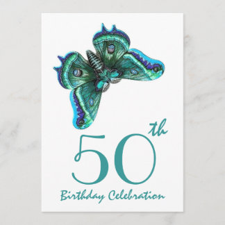 Invitación 50.o - la 59.a fiesta de cumpleaños invita a la