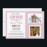 Invitación 50 y fabulosas fotos Fiestas<br><div class="desc">Agradable 50 y Fab I 50th Birthday Party Invitation — Esta tarjeta envía un mensaje tan feliz para una invitación fotográfica de 50º cumpleaños que puedes personalizar y enviar para la celebración de tu fiesta de cincuentenario. Destacan las palabras "50 y fabuloso", que reemplazan fácilmente las fotos y otra información....</div>