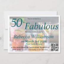 50 y fabuloso | Fiesta de cumpleaños número 50