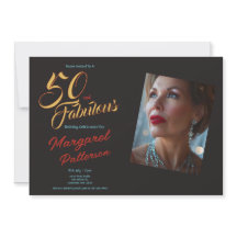 50 y fabuloso | Fiesta de cumpleaños número 50