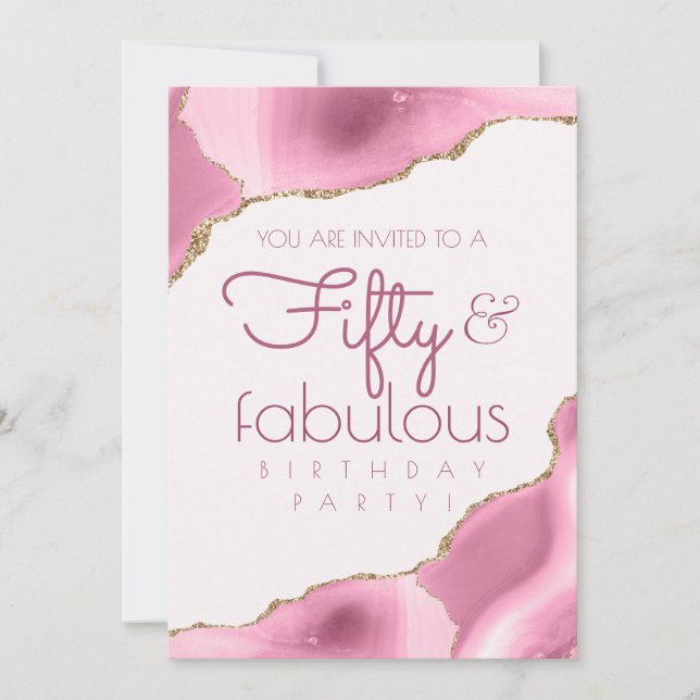 Invitación 50 y Fabuloso Punto 50 (Anverso)