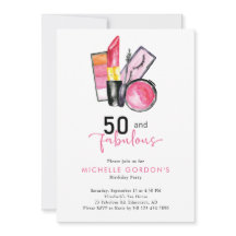50 y fabulosos cosméticos de 50 años Belleza rosa