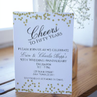 50th Anniversary Invitation