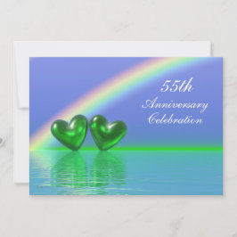 Invitación 55º Aniversario Corazones Esmeralda