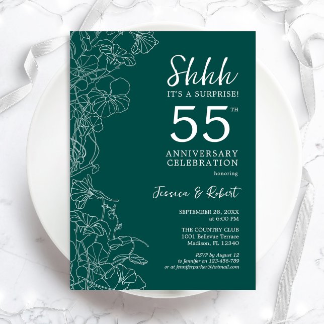 Invitación 55º aniversario de la Sorpresa Verde Esmeralda (Subido por el creador)