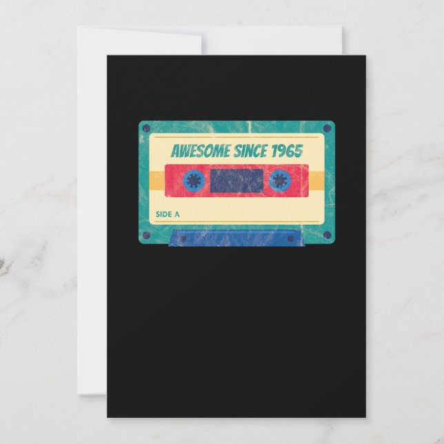 Invitación 55.º regalo de celebración de cumpleaños increíble (Anverso)