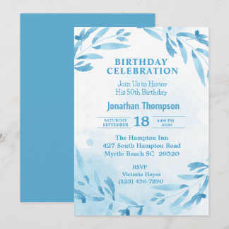 Invitación 5.ª Celebración de la fiesta de cumpleaños