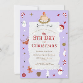 Invitación 5° Día de Navidades Seis Geese-A Fiesta vivo