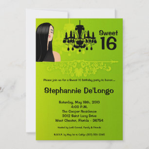 Invitación 5 horas al día, 7 días a la semana, Chica dulce y