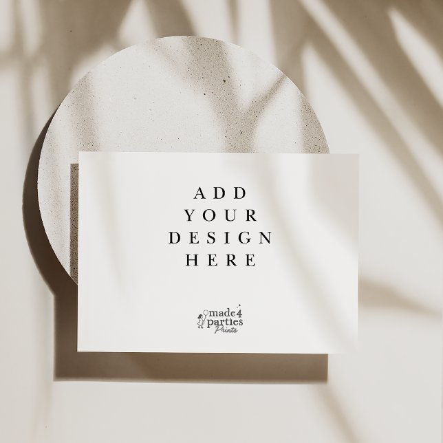 Invitación 5x7" Horizontal Landscape Cards (Subido por el creador)