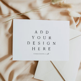 Invitación 5x7" Horizontal Landscape Cards