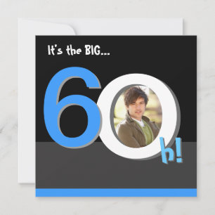 Invitación ¡60º Grande 6Oh! Fiesta de cumpleaños de la planti