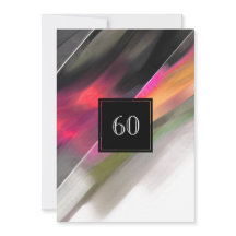 60.ª Celebración De Cumpleaños Resumen Pintura