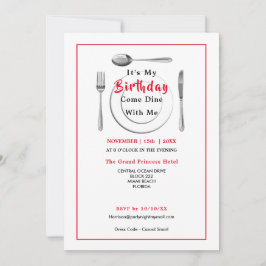 Invitación 60.ª Celebración del cumpleaños Foto moderna