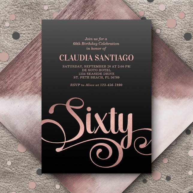 Invitación 60.ª escritura moderna (Subido por el creador)