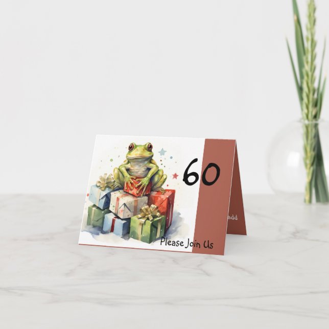 Invitación 60.ª festividad de rana (Anverso)