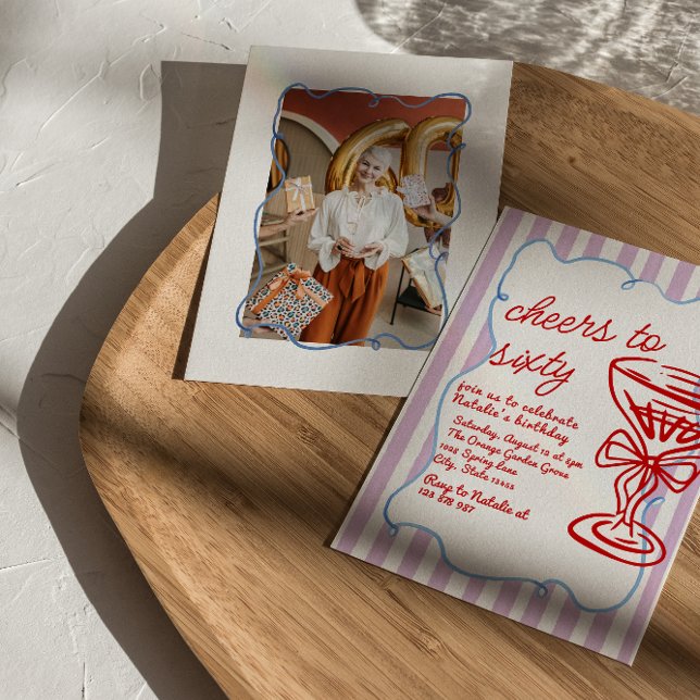 Invitación 60.º Aniversario de la Fotografía de Champagne de  (Subido por el creador)