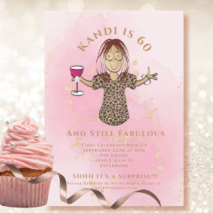 Invitación 60 y fabulosa Etnia Gold de Rubor