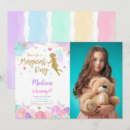 Invitación 6.º Fiesta de cumpleaños