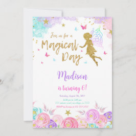 Invitación 6.º Fiesta de la Feria de Cumpleaños