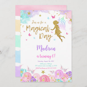 Invitación 6.º Fiesta de la Feria de Cumpleaños