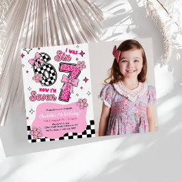 Invitación 6 7 Six Seven Meme Trend Girls 7th Birthday Photo
