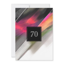 70.ª Celebración De Cumpleaños Resumen Pintura