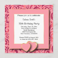 70.ª fiesta de cumpleaños | DIY Textos