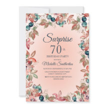 70.ª Sorpresa Nacimiento Mujeres Floral Verde azul